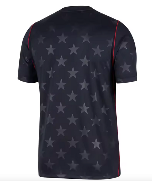 USA 2026 Away Soccer Jersey - Navy Blue Star Print | Quick Dry Fan Edition